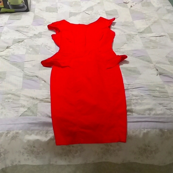XOXO red bodycon dress women's size 0/0 - Picture 1 of 5